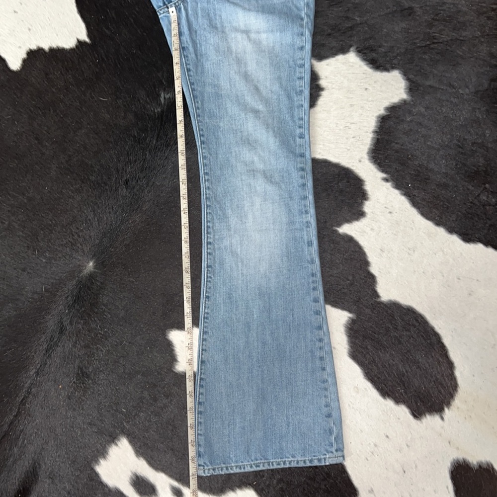 Vintage Y2K Low Rise Flare Jeans by x2 size 2 regular - Picture 11 of 14